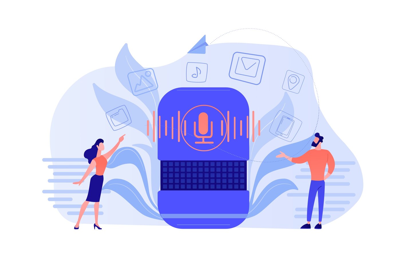 voice search-min UI UX Design Agency in Dubai, UAE Skyfunction